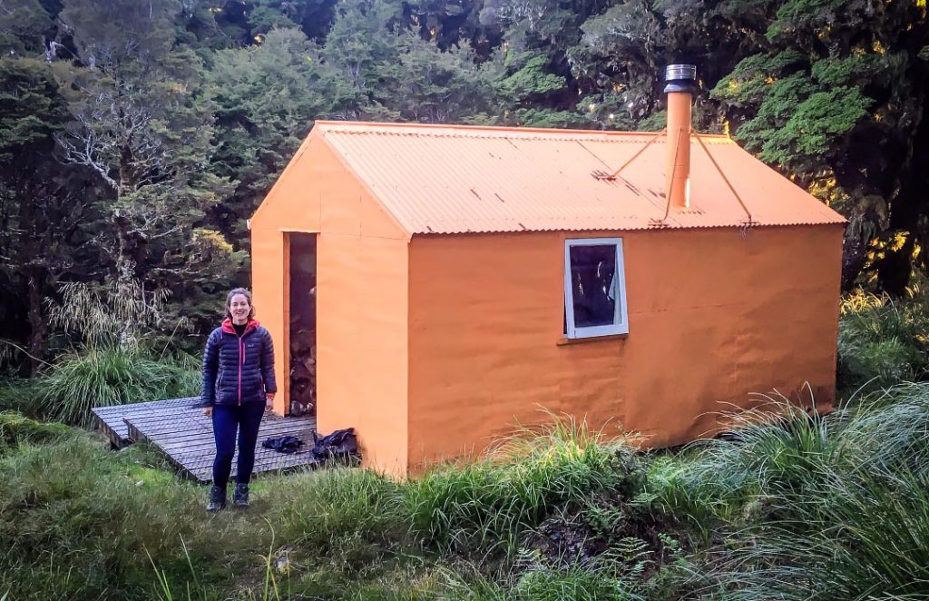 Carkeek Hut in the Tararua Range