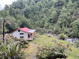 Irongate Hut in the Ruahine Forest Park