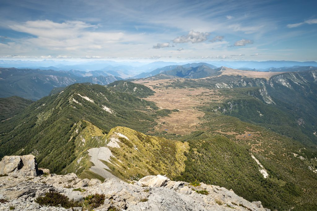View of 1000 Acre Plateau from the summit of The Haystack