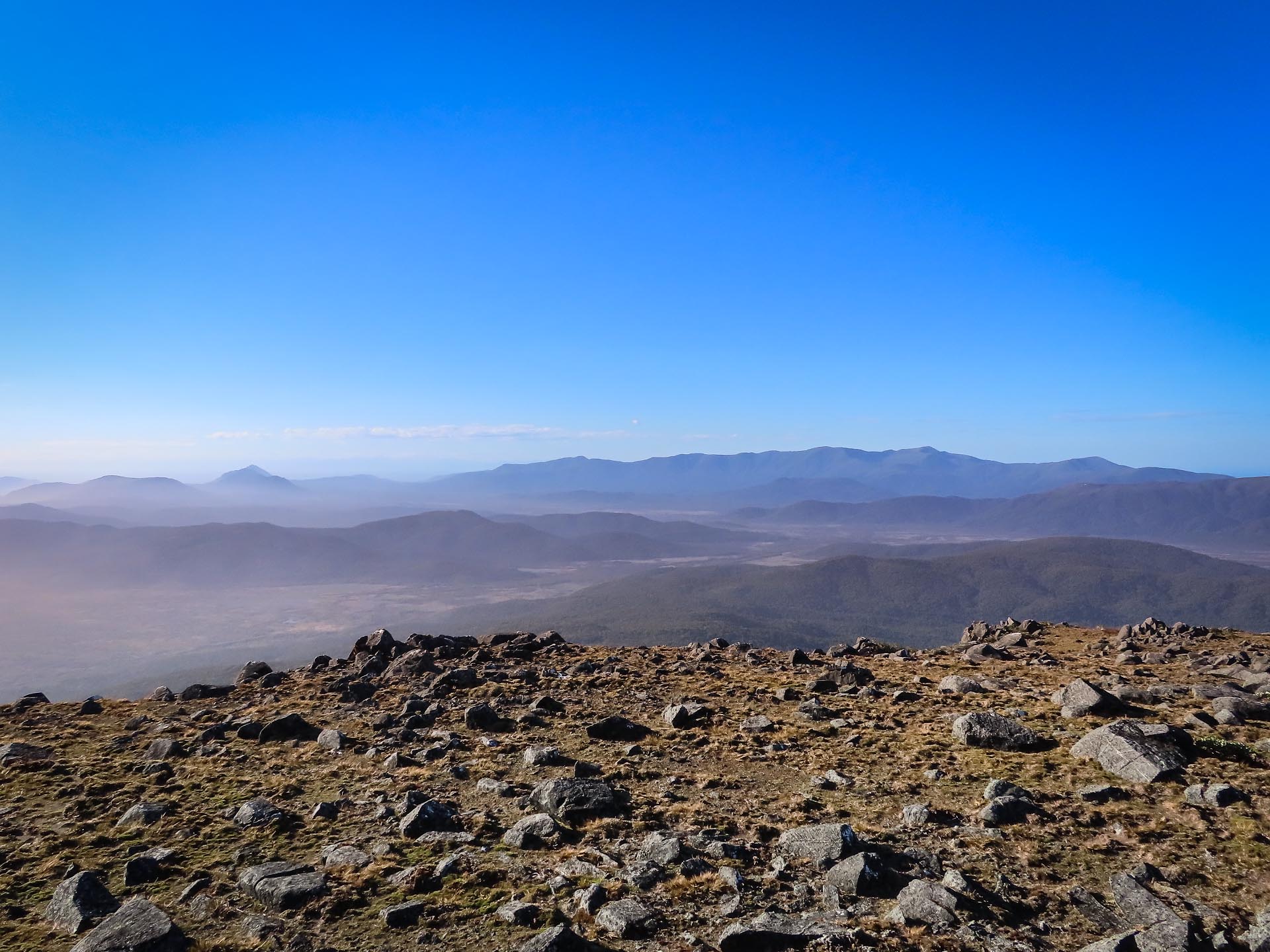 On the Rocky summit of Mt Rakeahua 