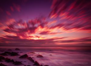 Makara Beach sunset