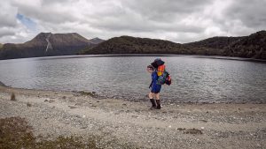 Lake Monowai packraft