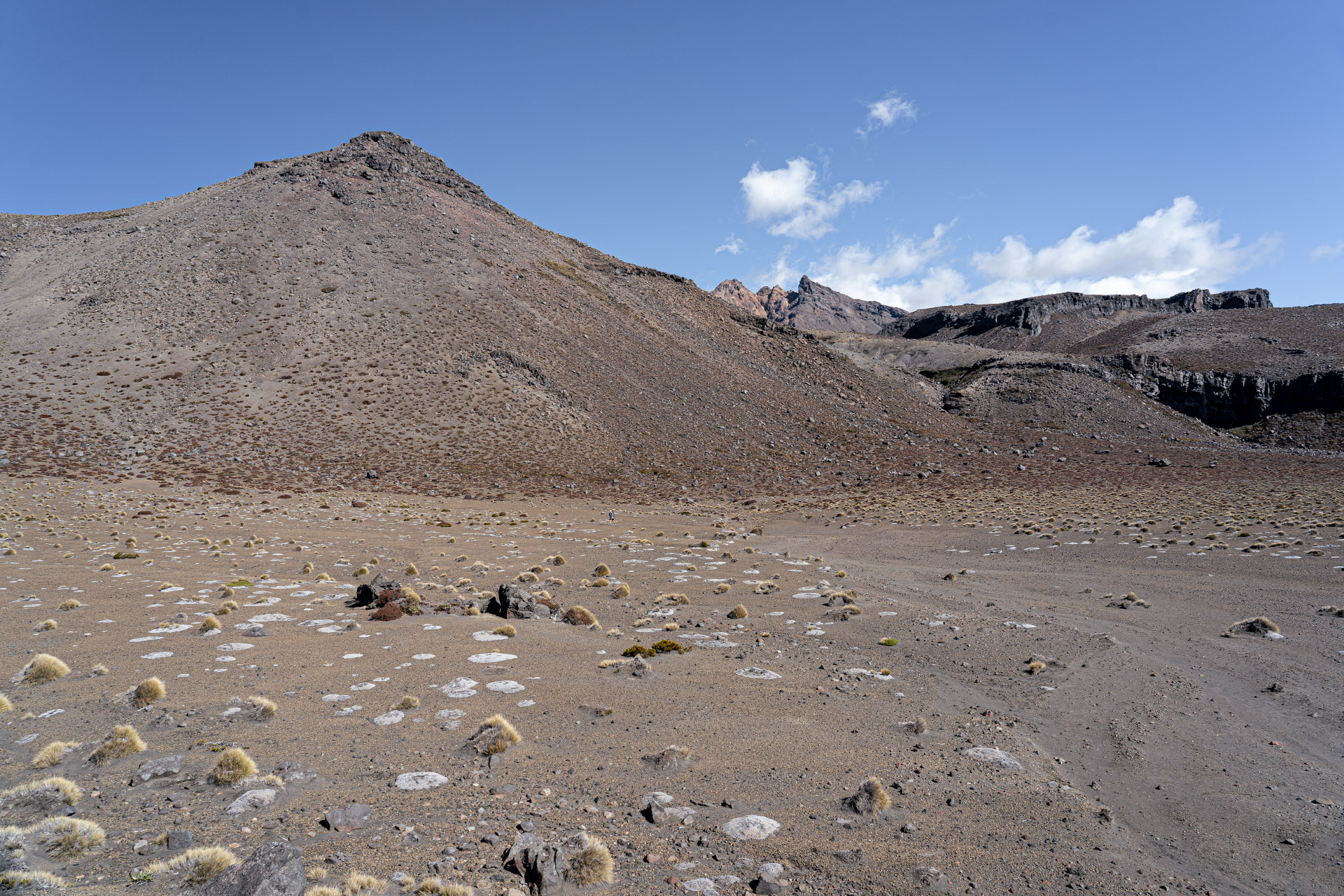 Saddle Cone on the north side of Mt Ruapehu