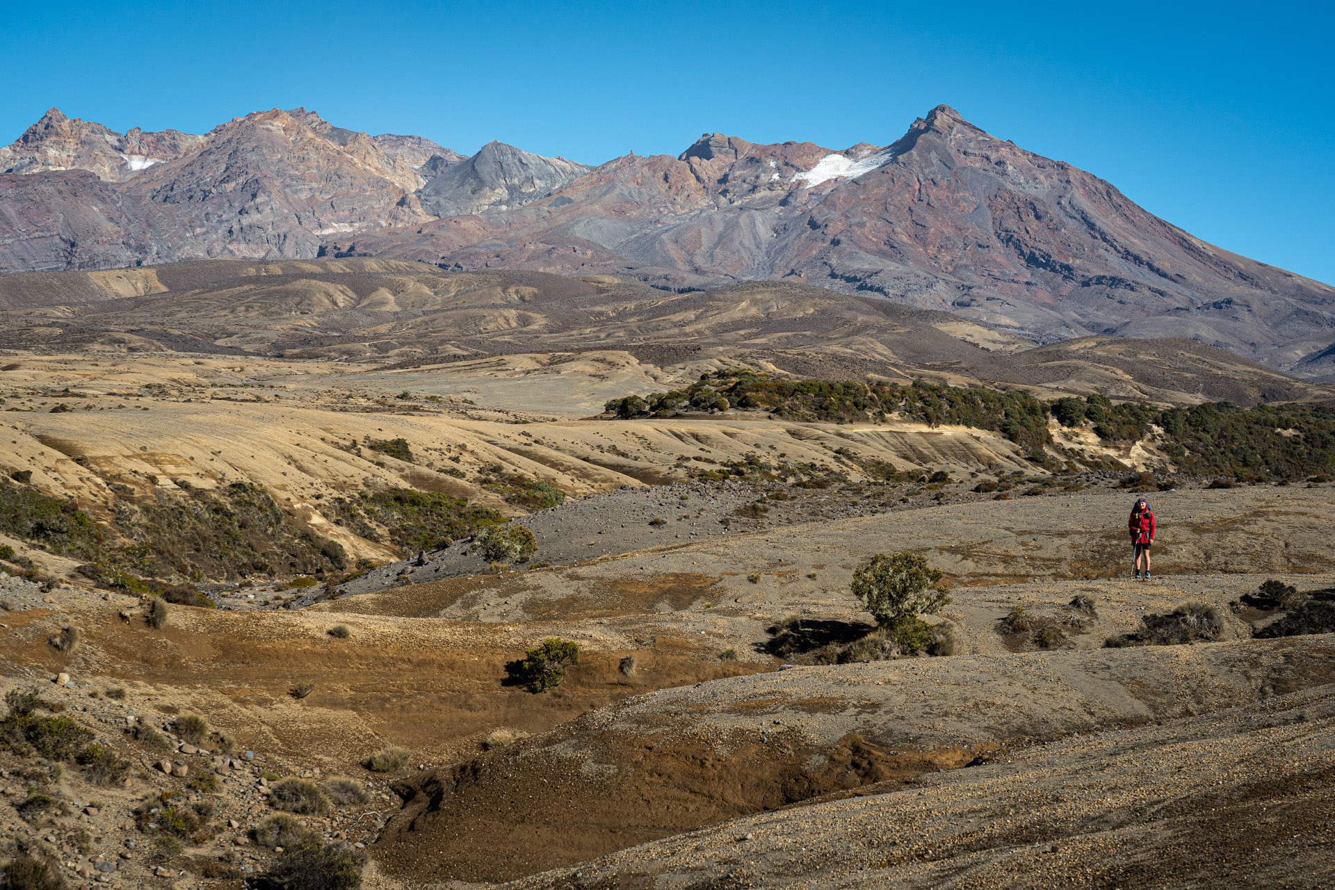 Rangipo desert and Ruapehu maunga