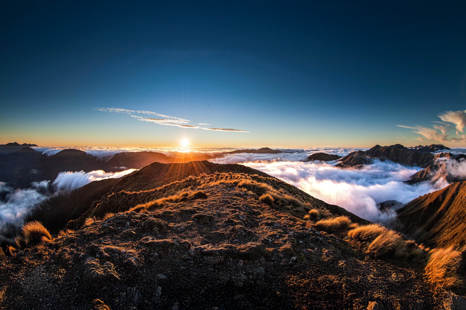 Sunset Mt Holdsworth