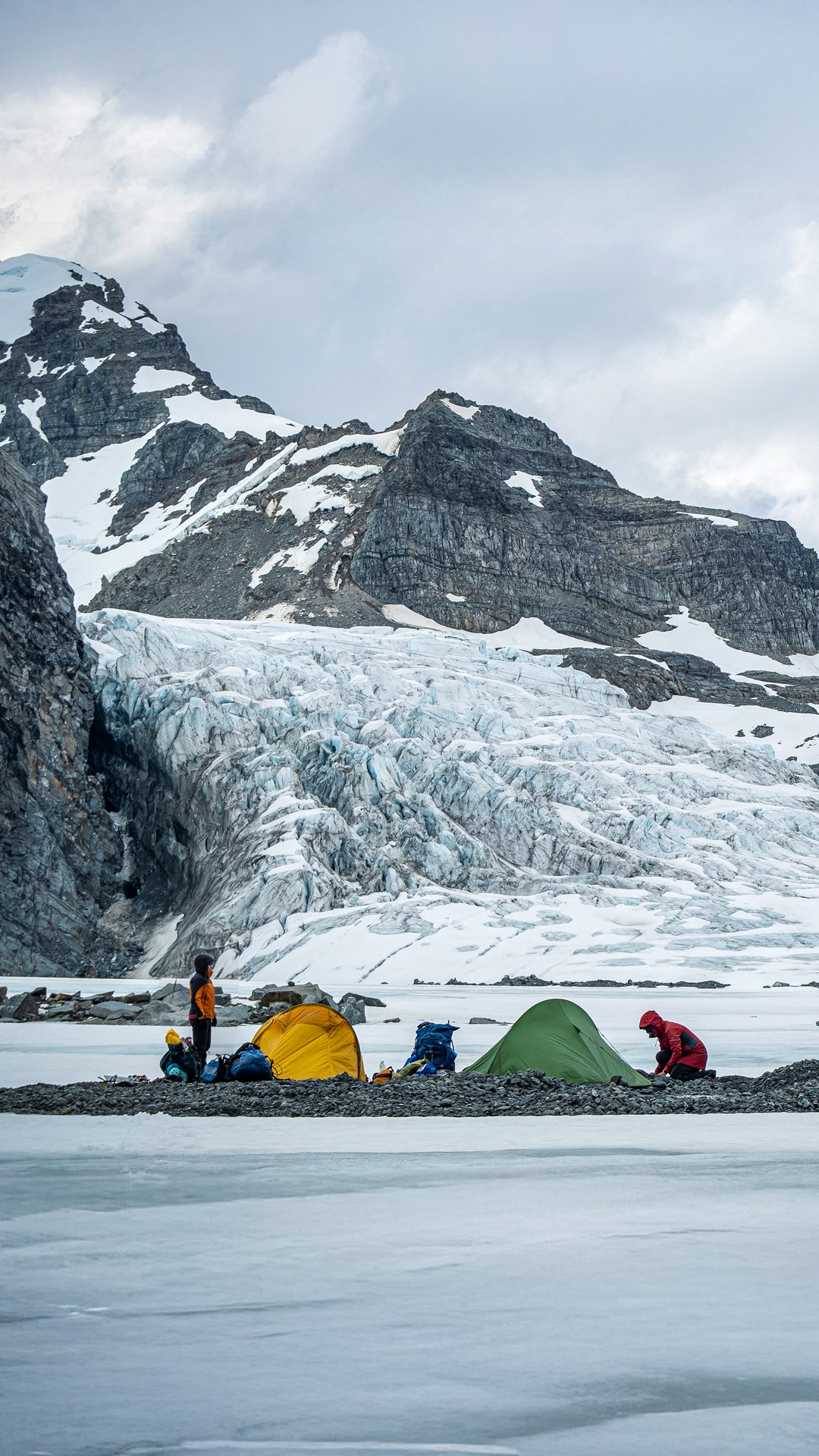  Camp on the Lambert Glacier 