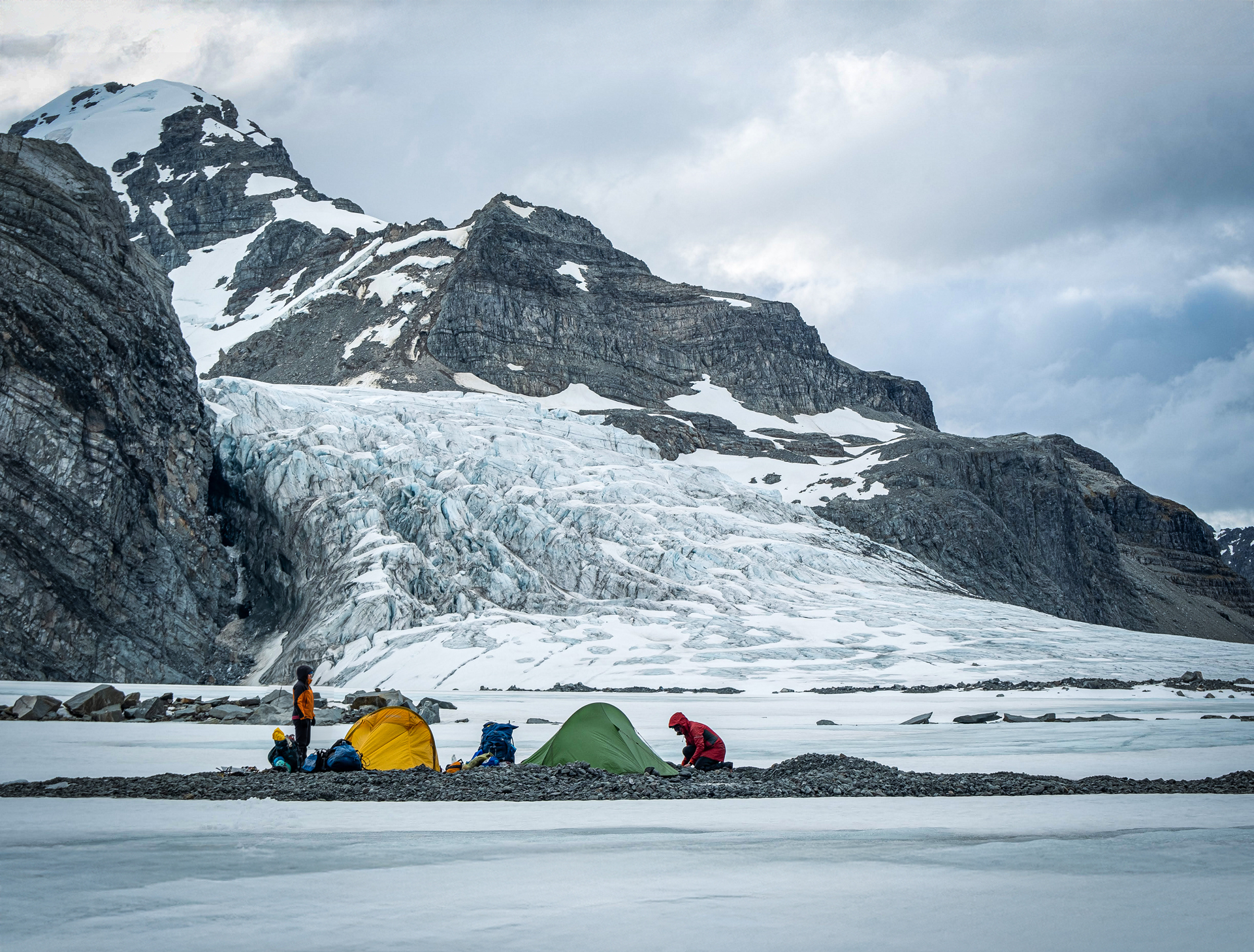  Camp on the Lambert Glacier 