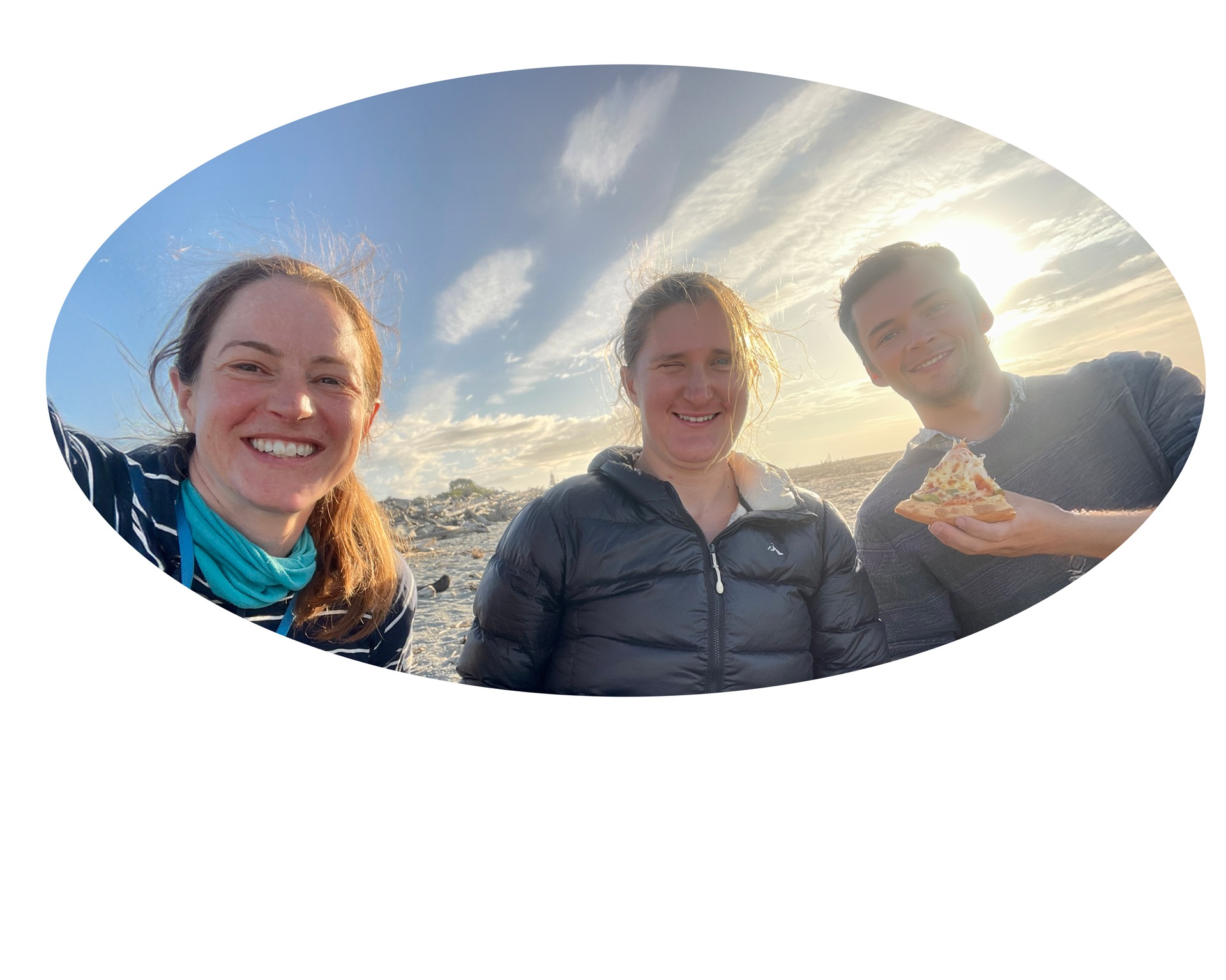  The three Garden of Eden travellers